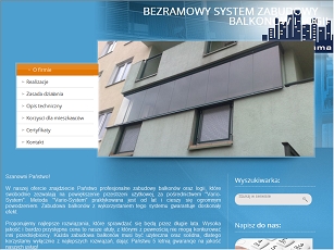 Zabudowy balkonów w Warszawie w ofercie firmy Szklanorama